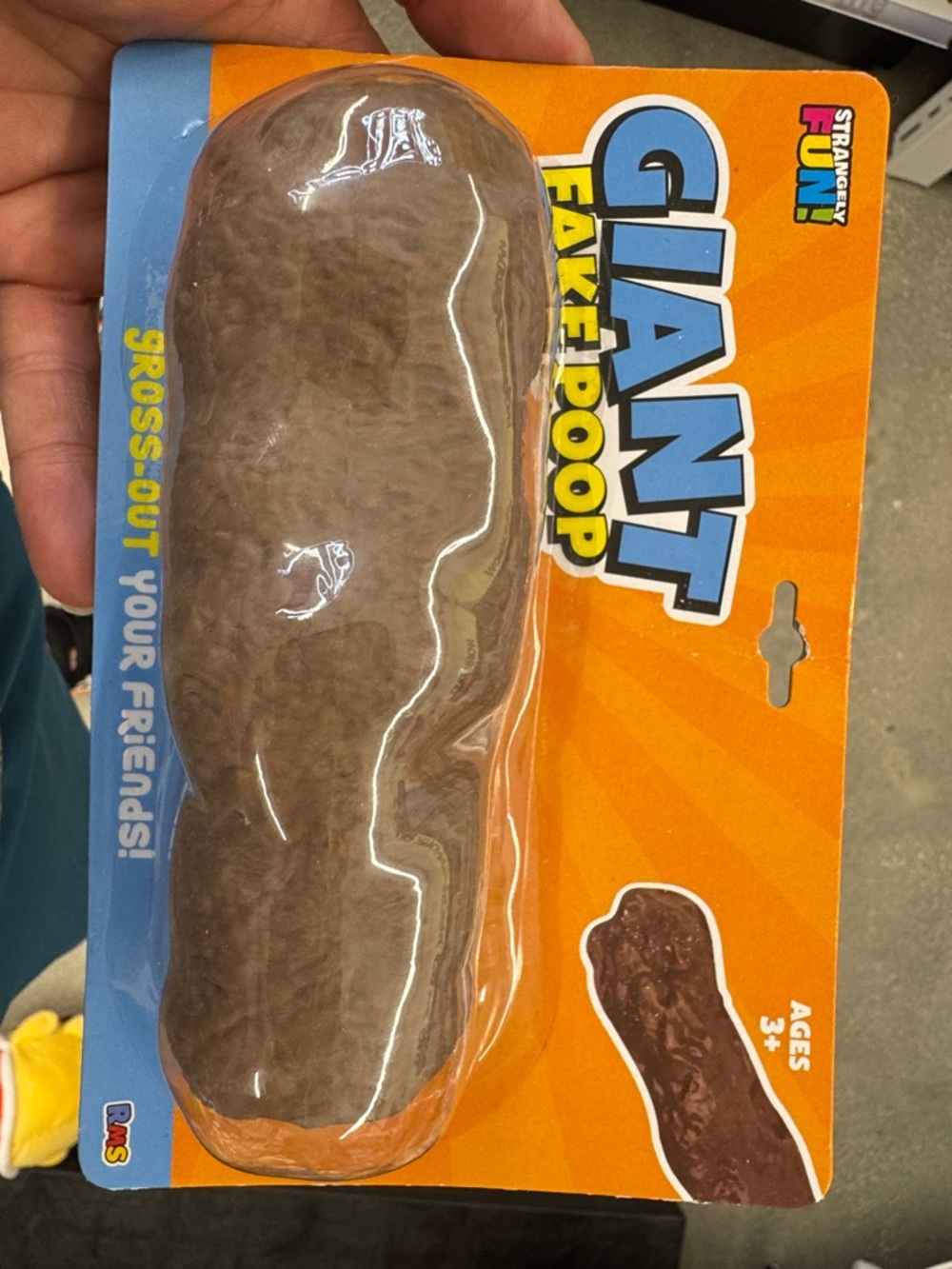 GIANT Fake Poop Novelty Toy - Brown -